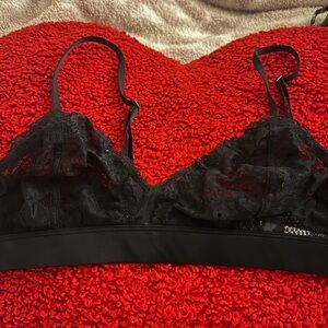Savage X Fenty Elegant Black Lace Bra